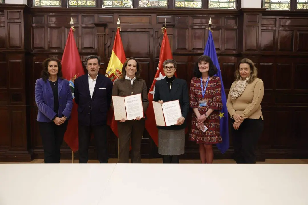Representantes Ayuntamiento de Madrid y Grupo Europeo de Magistrados por la Mediación de España (GEMME España)