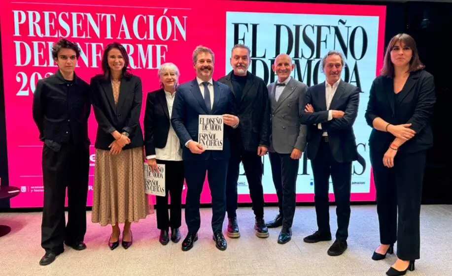El consejero De Paco Serrano, en la presentación del  informe sobre la moda española elaborado por ACME - Foto Comunidad de Madrid
