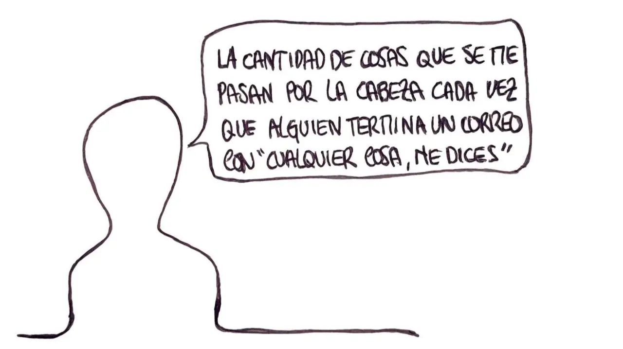 Me dices - Las Viñetas de Manuel Franganillo