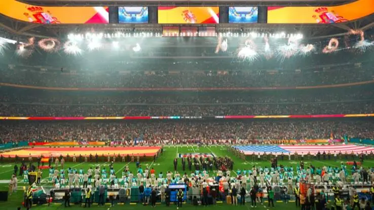 Partido NFL Santiago Bernabéu - Foto Ayuntamiento de Madrid