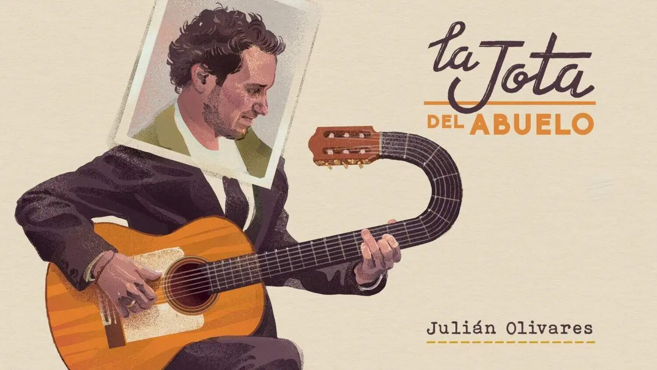 Cartel promocional de la performance del compositor Julián Olivares - Foto Ayuntamiento de Madrid