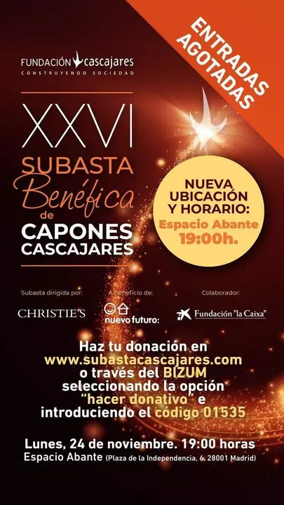 XXVI SUBASTA CAPONES CASCAJARES