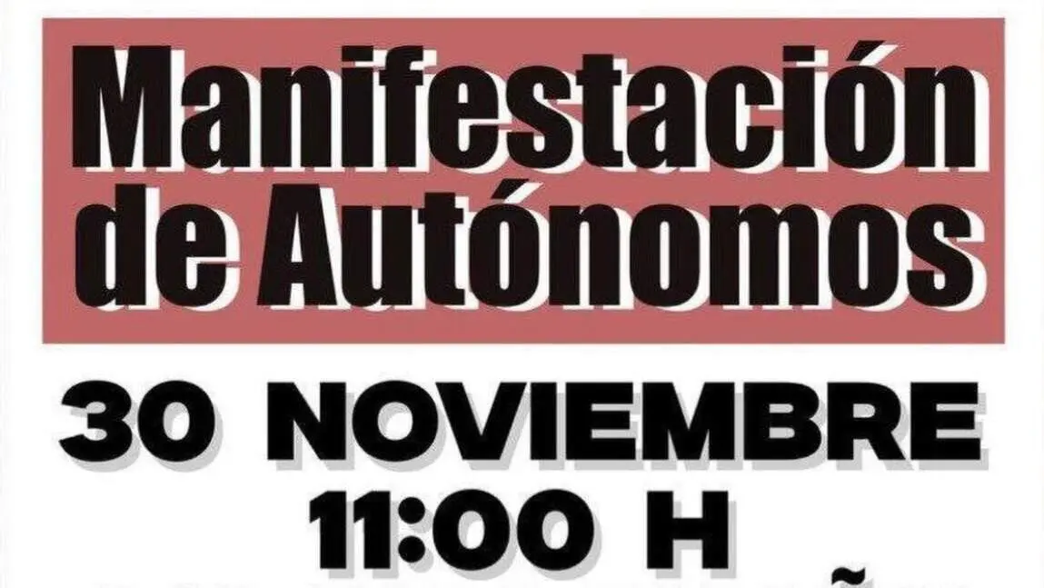 Manifestación autónomos
