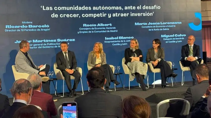 La consejera Albert, durante su participación en el foro España 360 - Foto Comunidad de Madrid