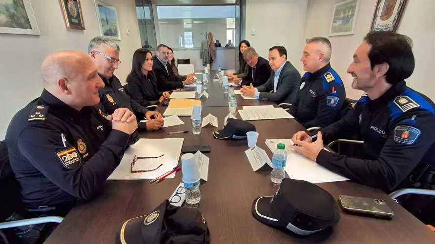 Junta Local Seguridad Coslada - Foto Delegación Gobierno en Madrid