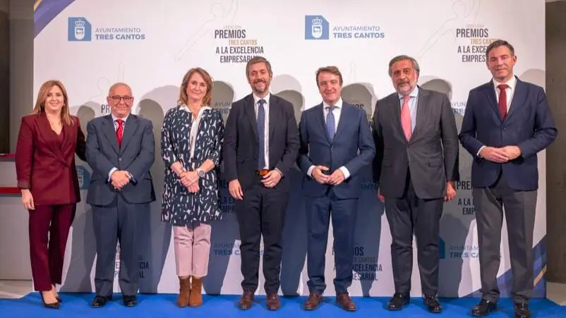 El consejero García Martín, en la clausura de la I edición de los Premios Excelencia Empresarial en Tres Cantos - Foto Comunidad de Madrid
