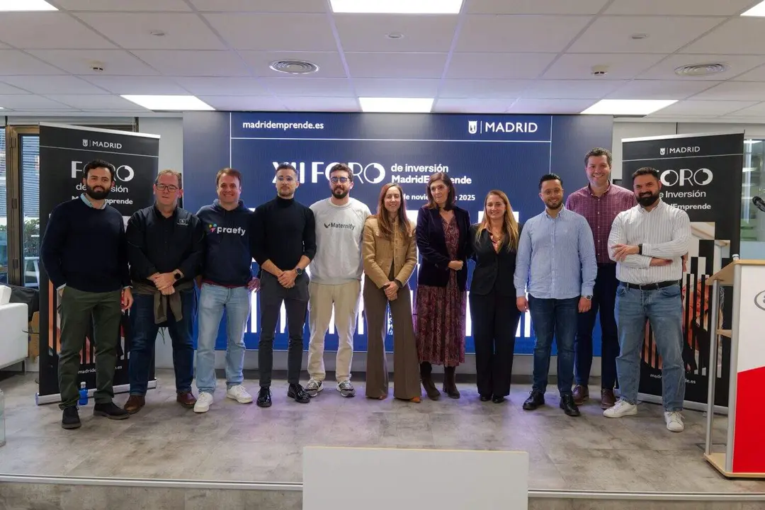 XII edición del Foro de Inversión Madrid Emprende. Imagen de grupo