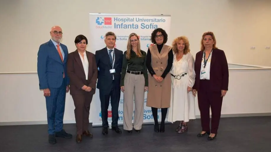 La viceconsejera de Sanidad ha inaugurado hoy, en el Hospital público Infanta Sofía de San Sebastián de los Reyes, la Jornada de Debate ANDE 2025 - Foto Comunidad de Madrid