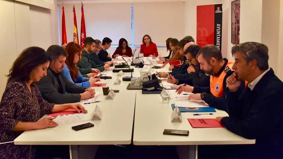 Junta Local Seguridad Alcorcón - Foto Delegación Gobierno Madrid
