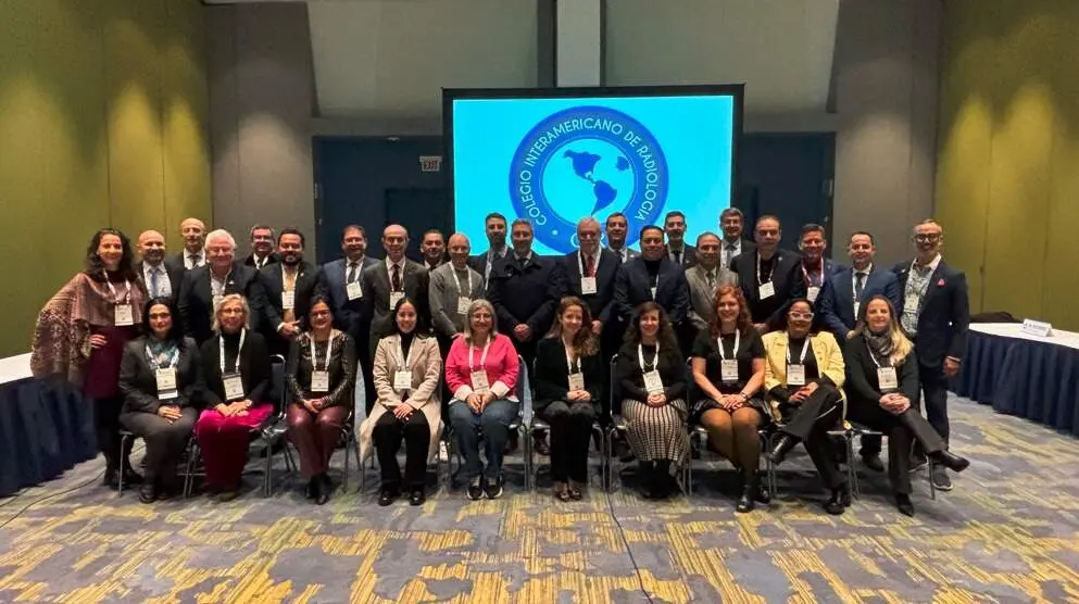 La consejera Matute, en la reunión del Colegio Interamericano  de Radiología en el marco del Radiological Society of North America (RSNA) - Foto Comunidad de Madrid