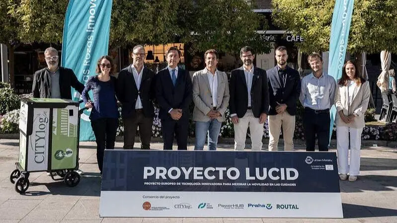 Foto de familia presentación proyecto europeo LUCID