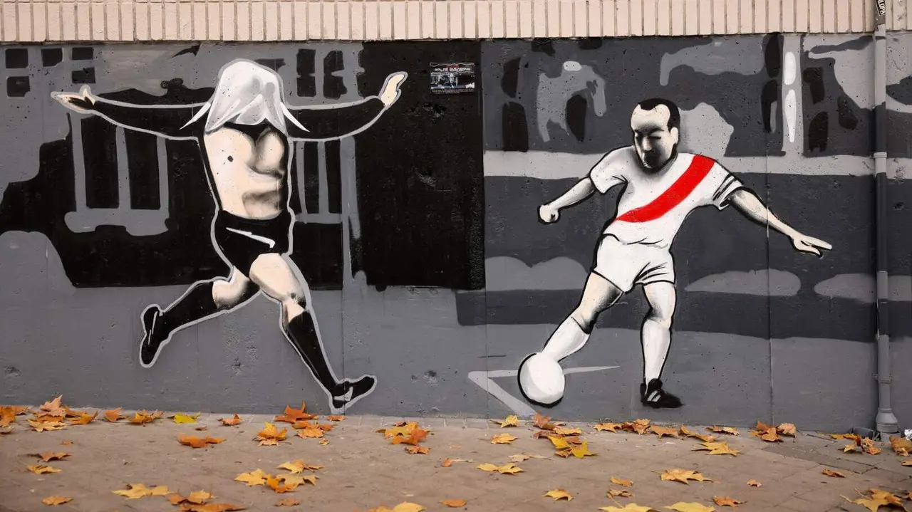 Murales históricos del Rayo Vallecano