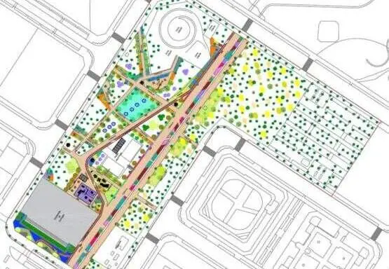 Infografía zonas verdes en Ensanche de Vallecas - Foto Ayuntamiento de Madrid