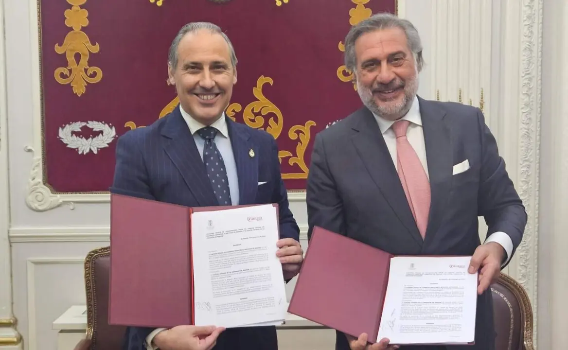 Firma Convenio Cámara de Comercio - Foto Cámara de Comercio de Madrid