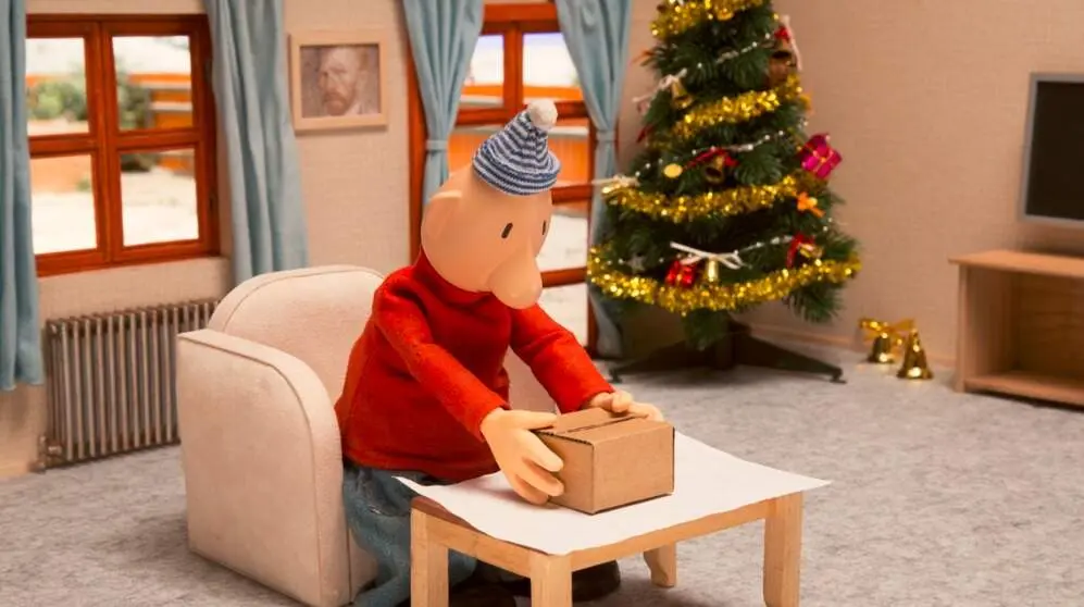 Fotograma de la película de animación 'Pat y Mat en invierno' - Imagen de Patmat Film