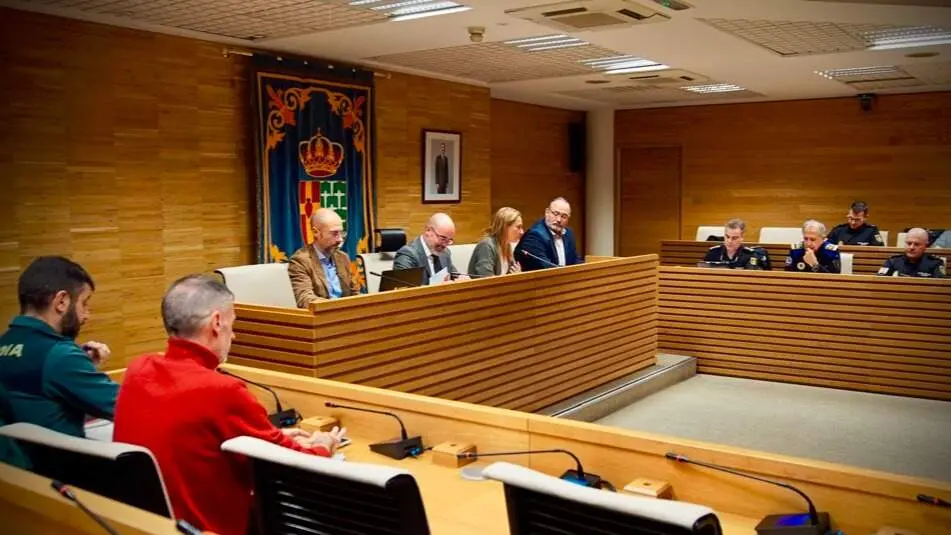 Junta Local Seguridad Getafe - Foto Delegación Gobierno Madrid