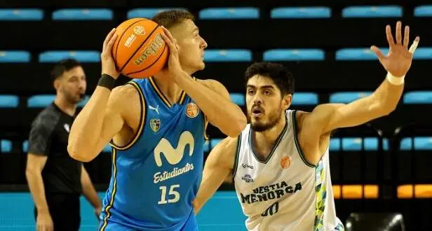 Hestia Menorca - Movistar Estudiantes - Movistar Estudiantes en X (Foto: Moi Valera)