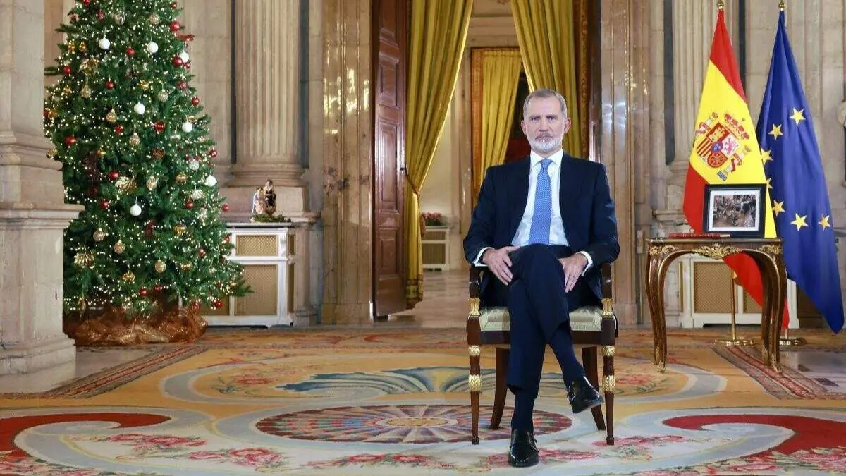 Felipe VI, durante su discurso de 2024 | Foto de Casa del Rey