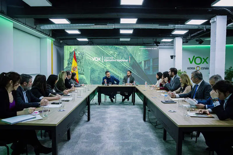 Reuni&oacute;n del Comit&eacute; Ejecutivo Nacional de Vox | Foto de Vox