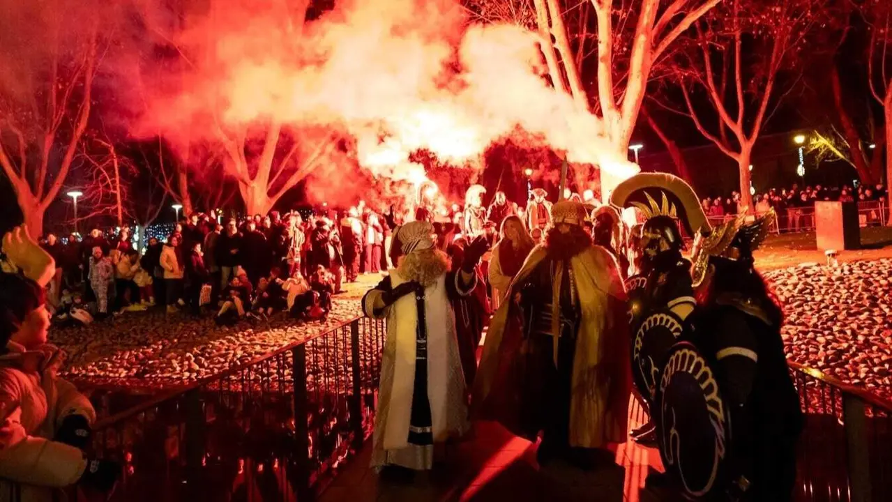 Cabalgata Reyes Magos de Oriente en Pozuelo