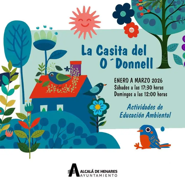 Casita ODonell Alcal&aacute; de Henares (enero a marzo 2026) - Foto del Ayuntamiento de Alcal&aacute; de Henares