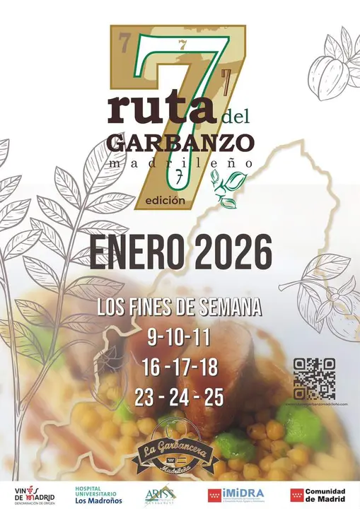 Cartel de la VII Ruta Gastron&oacute;mica del Garbanzo