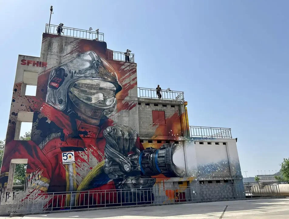 Mural Bomberos