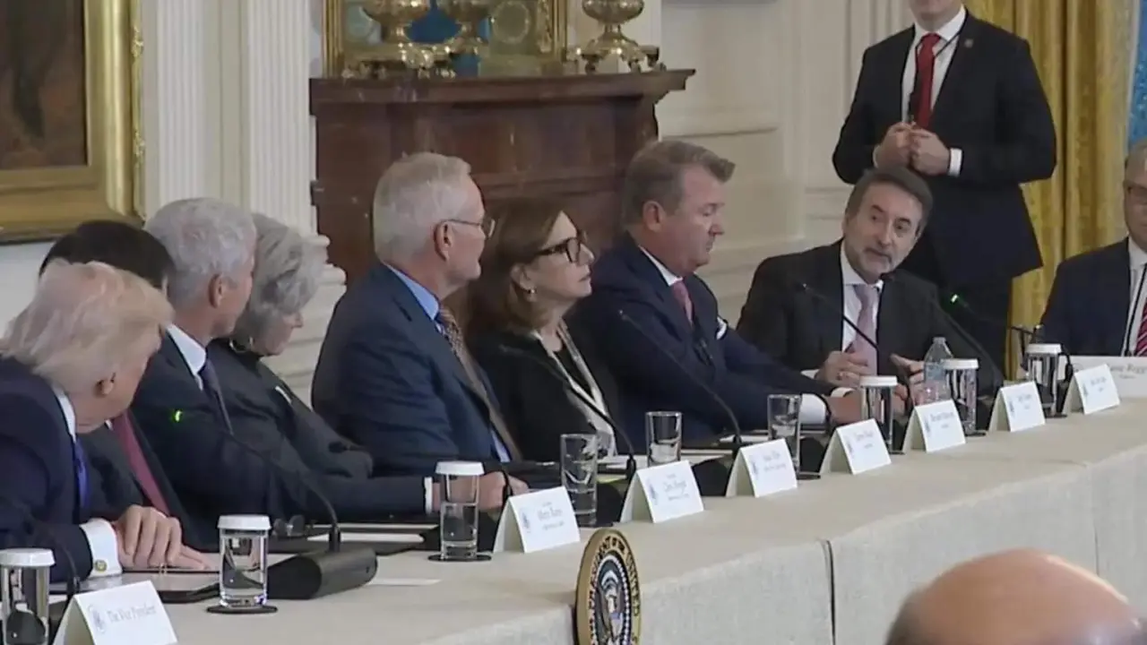 Josu Jon Imaz y Donald Trump