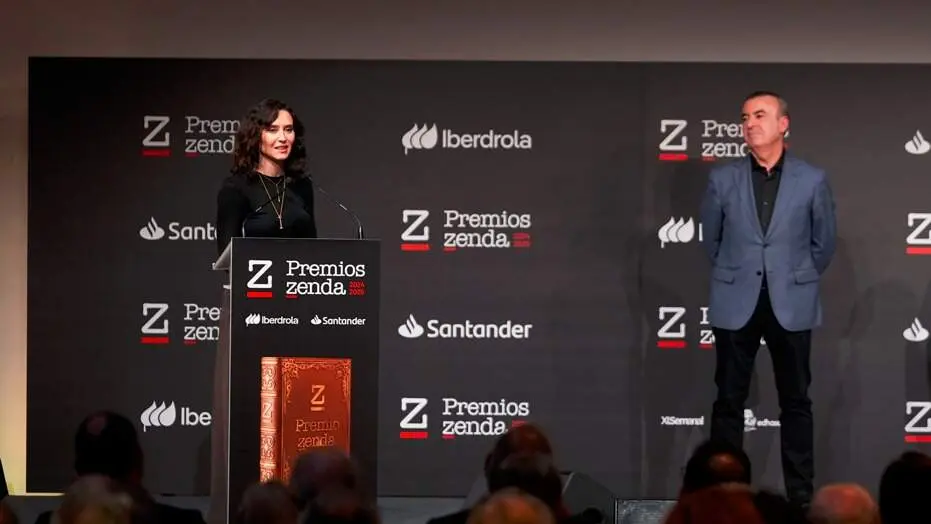 D&iacute;az Ayuso, en la II edici&oacute;n de los Premios  Zenda - Foto Comunidad de Madrid