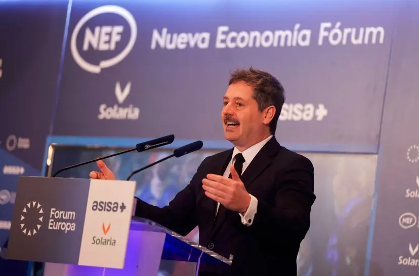 El consejero De Paco Serrano, en el Foro Nueva Econom&iacute;a F&oacute;rum - Foto Comunidad de Madrid