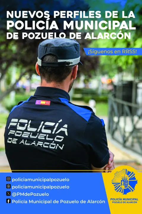 Nuevos perfiles rrss Polic&iacute;a Pozuelo de Alarc&oacute;n - Ayuntamiento de Pozuelo de Alarc&oacute;n