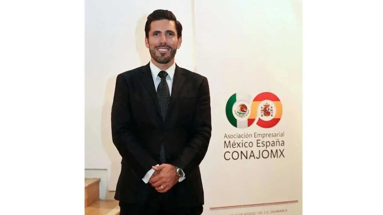 Jos&eacute; Luis Larre Ram&iacute;rez, presidente de la Asociaci&oacute;n Empresarial M&eacute;xico&ndash;Espa&ntilde;a CONAJOMX