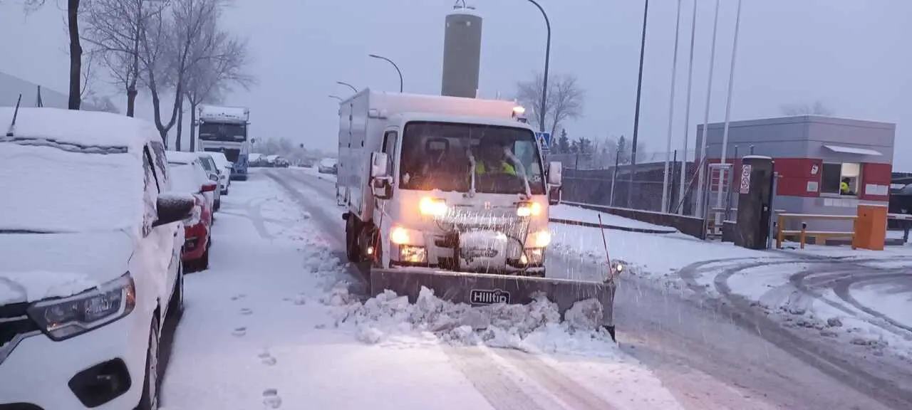 Las Rozas nevada 28 de enero 2026 - Foto del Ayuntamiento de Las Rozas en X