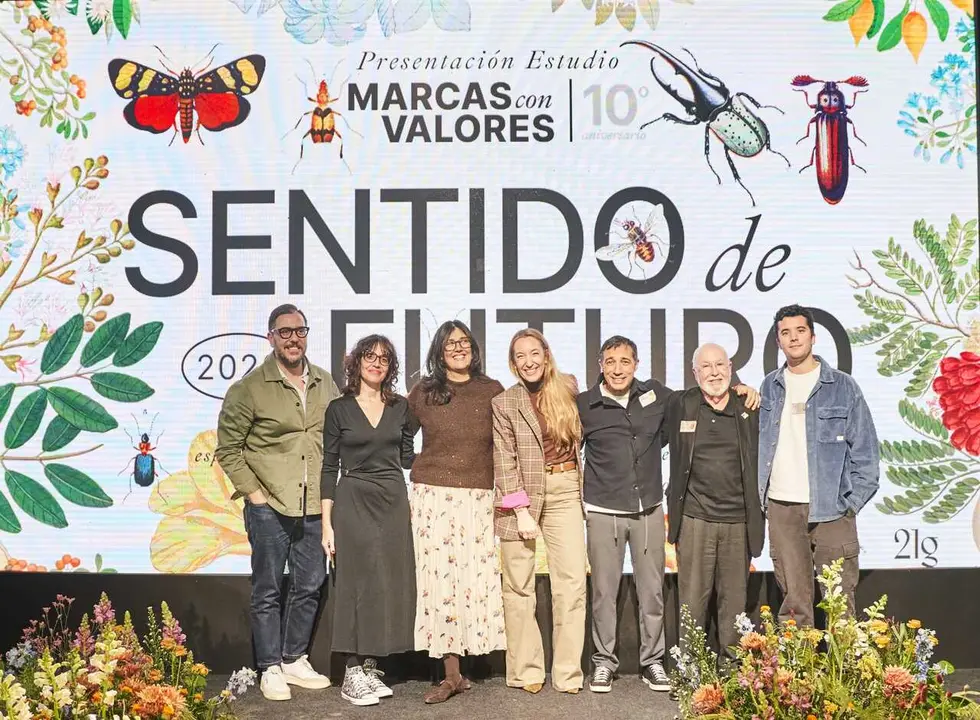 Fotograf&iacute;a ponentes presentaci&oacute;n Estudio Marcas con Valores 2026