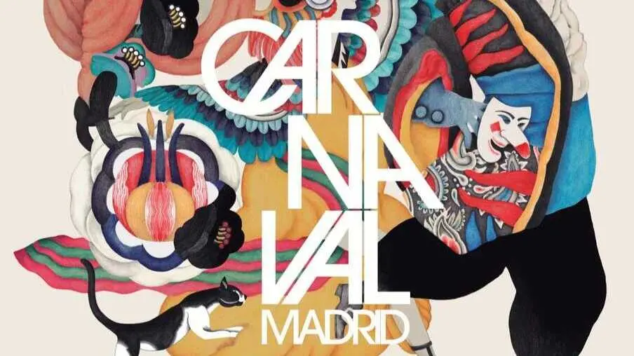 Cartel Carnaval26 Madrid - Foto Ayuntamiento de Madrid