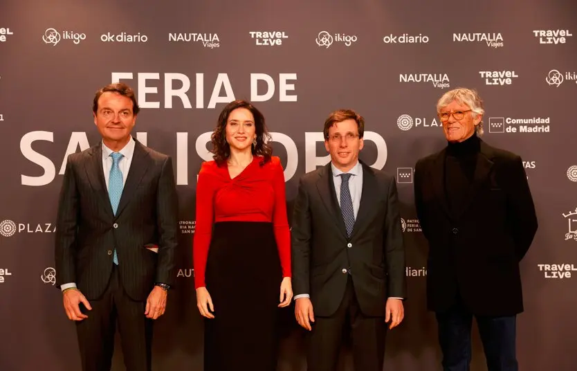 Isabel D&iacute;az Ayuso, en la presentaci&oacute;n de la Feria de San Isidro - Foto Comunidad de Madrid