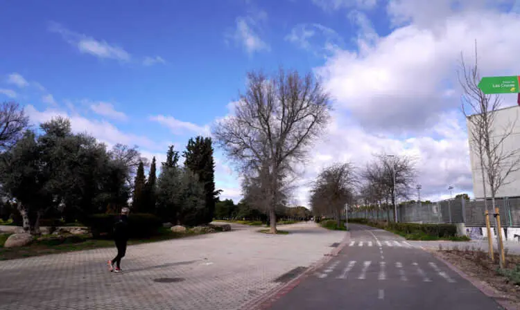 Parque de Las Cruces-Imagen de archivo