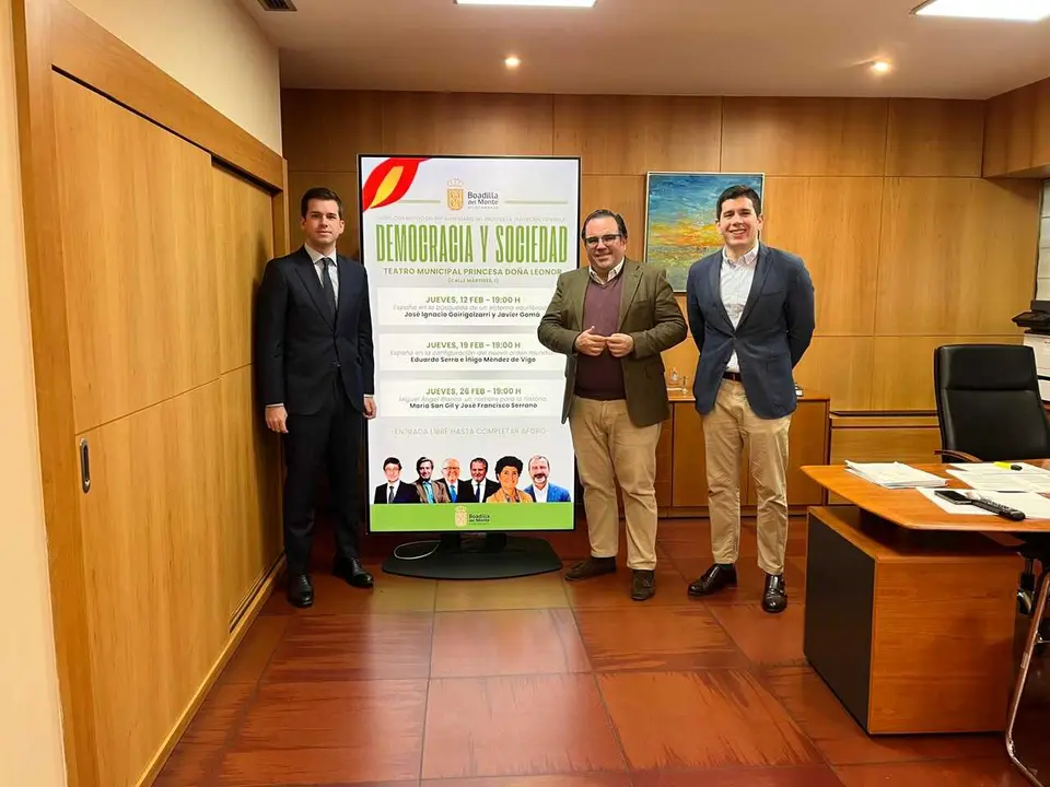 Foro de Democracia y Sociedad - Foto del Ayuntamiento de Boadilla del Monte