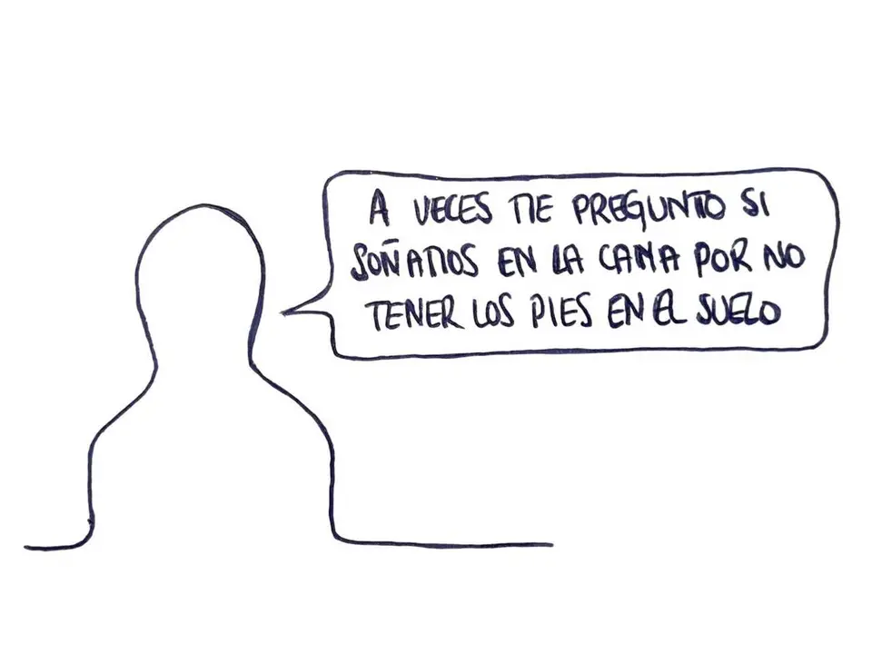 Los pies en el suelo - Las Vi&ntilde;etas de Manuel Franganillo