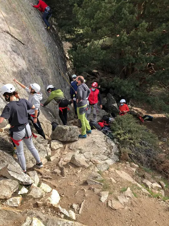 Escalada - Foto del Ayuntamiento de Torrelodones