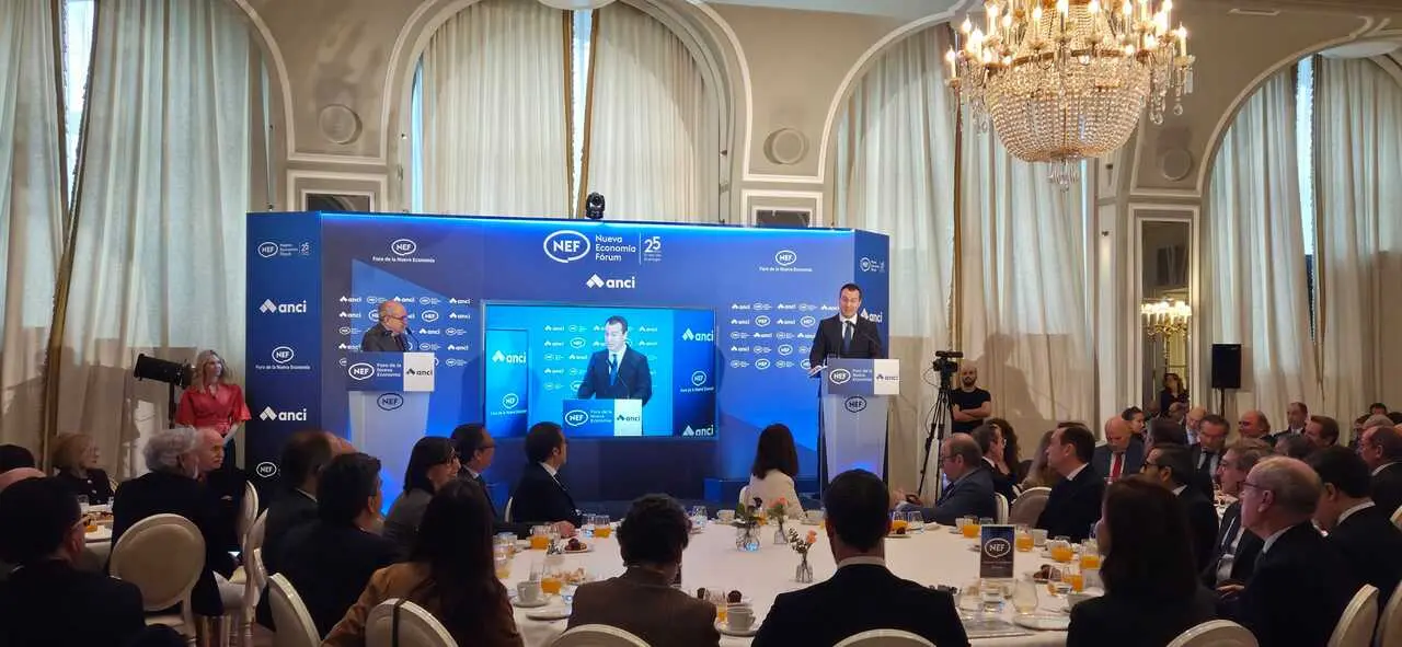 Gustavo Santana, presidente de 
Puertos del Estado en 
Nueva Econom&iacute;a Forum