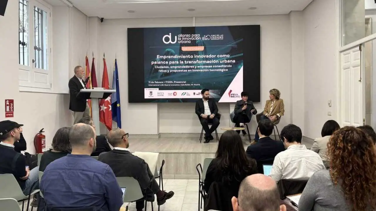 El concejal delegado ha participado en el evento &lsquo;Emprendimiento innovador como palanca para la transformaci&oacute;n urbana&rsquo; de IFEMA Madrid