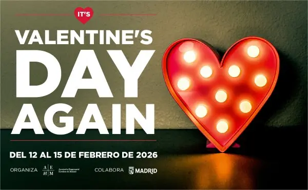 San Valent&iacute;n 2026 - Cartel de AEHM