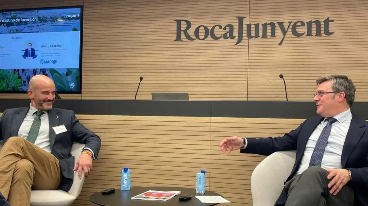 Gonz&aacute;lez, con Boffi y Cubi&aacute;n en el encuentro Meridiana Meetup-MIPIM