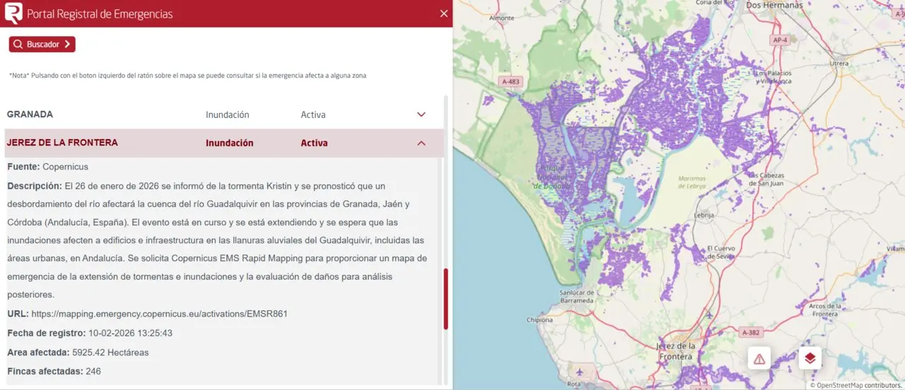 Portal Registral de Emergencias - Imagen del Colegio de Registradores de la Propiedad