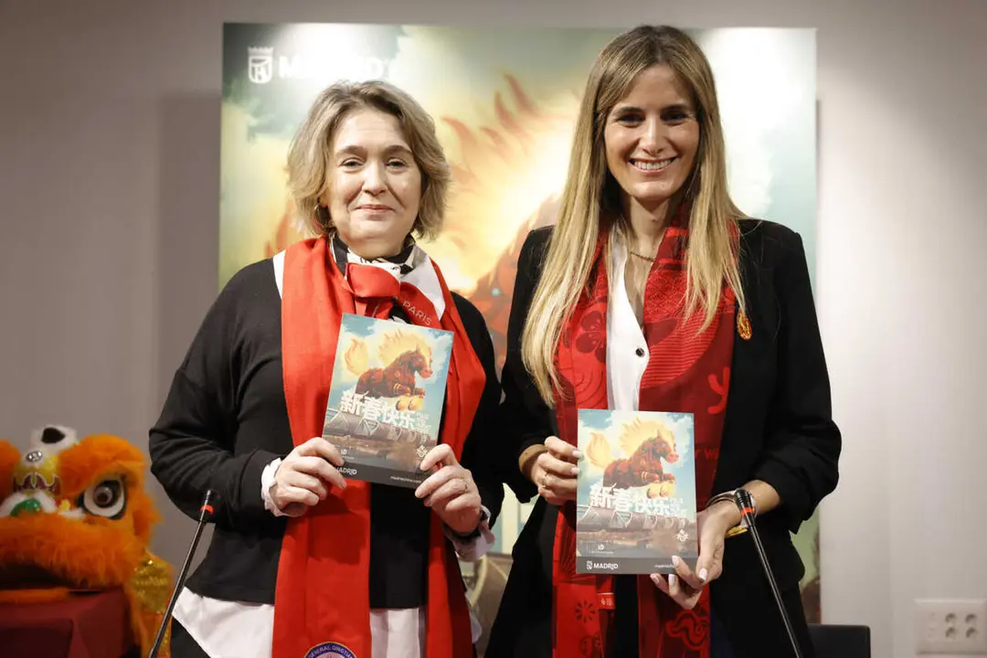 Rivera de la Cruz y Cea presentan programaci&oacute;n municipal del A&ntilde;o Nuevo chino - Foto Ayuntamiento de Madrid