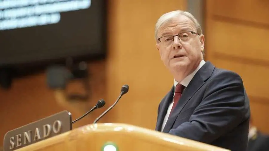 El senador del PP Antonio Silv&aacute;n en el Pleno del Senado - Foto del PP