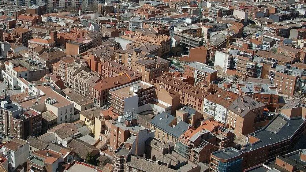 Vista a&eacute;rea del centro urbano de San Sebasti&aacute;n de los Reyes - Foto del Ayuntamiento de San Sebasti&aacute;n de los Reyes