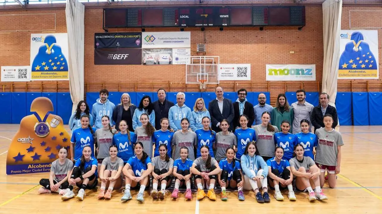 Miguel L&oacute;pez-Valverde con el Club Baloncesto Alcobendas - Comunidad de Madrid