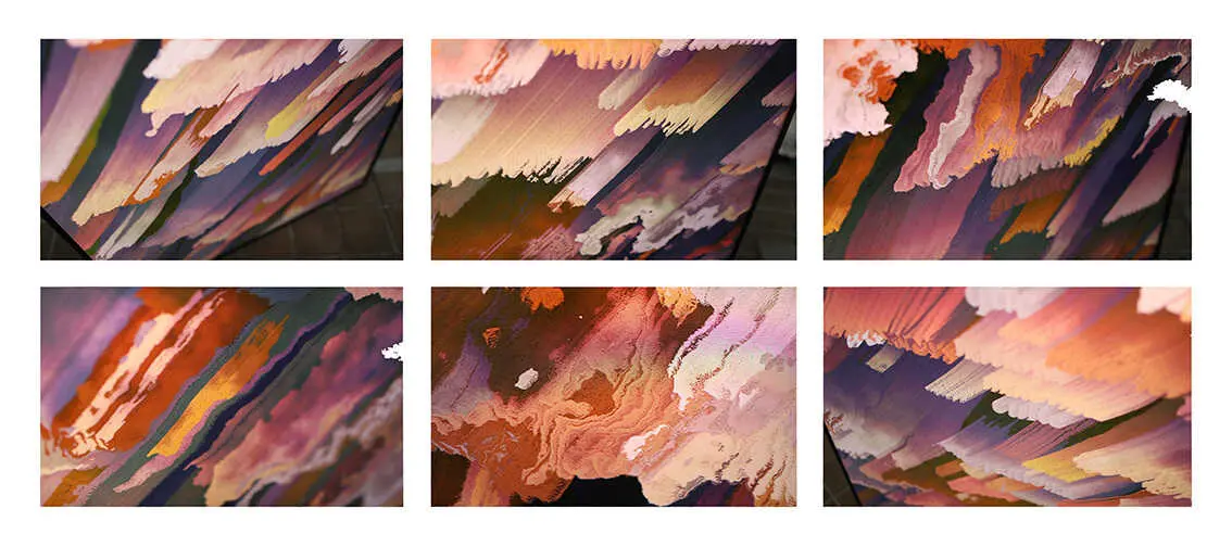 Daniel Canogar - Declaraci&oacute;n Universal de los Derechos Humanos